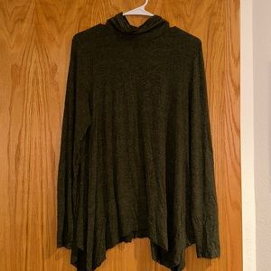 Green AE Turtleneck